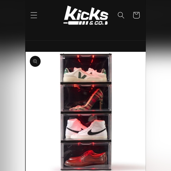 Kicks & Co.LED Shoe Display Case - Picture 4 of 7